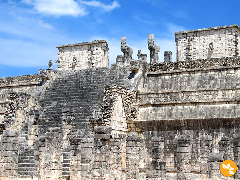 Ruínas em Chichén Itzá Ruínas em Chichén Itzá