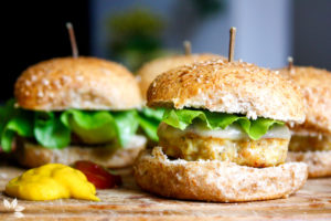 Receita de hambúrguer caseiro de frango