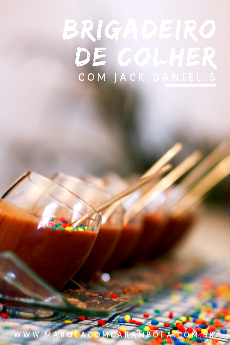Receita de Brigadeiro com Jack Daniel’s