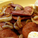 Receita de Calabresa Acebolada