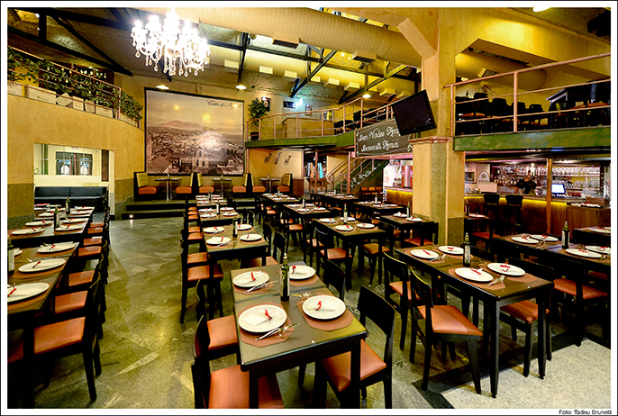 Degustação na pizzaria Graça Di Napolli