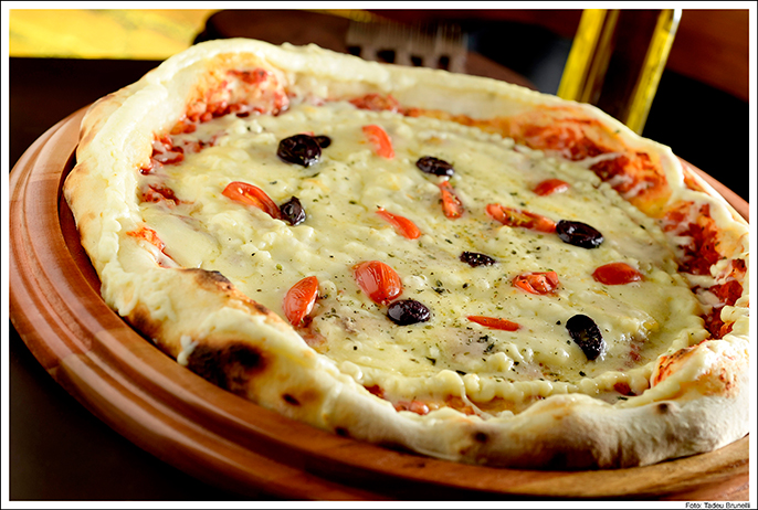 Degustação na pizzaria Graça Di Napolli
