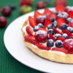 Torta de frutas vermelhas com cardamomo