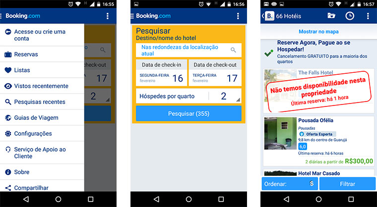6 Apps gratuitos para aproveitar melhor a sua viagem - Booking