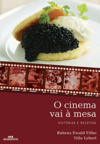 livros de cinema e gastronomia 
