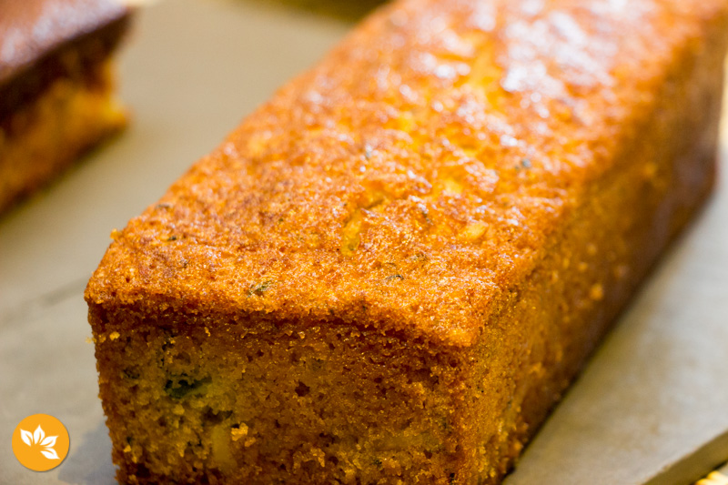 Mercadinho Dalva e Dito - Bolo de Abobrinha com Castanha do Pará Mercadinho Dalva e Dito