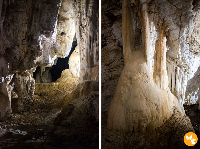Gruta de São Miguel - Formações