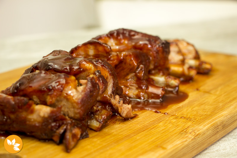 Receita de Costelinha ao molho Barbecue