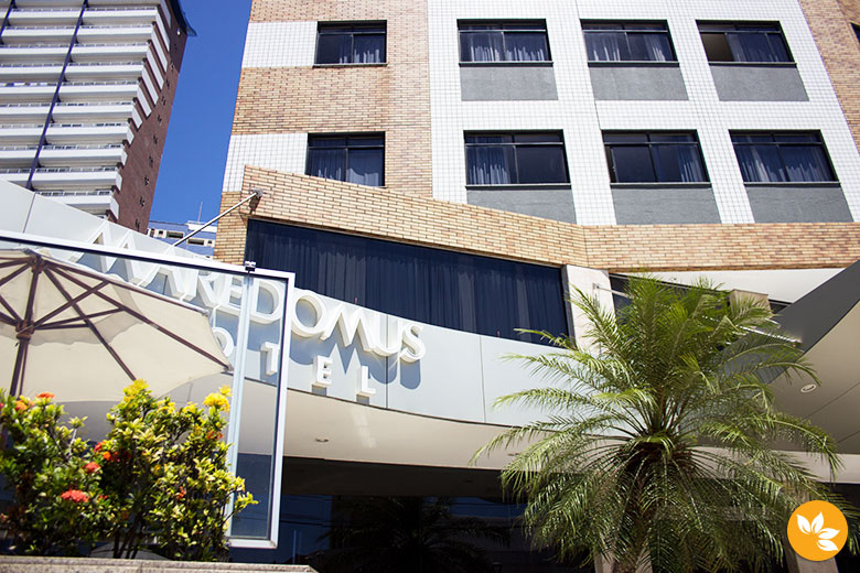 Entrada do Hotel Maredomus Entrada do Hotel Maredomus