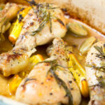 Frango Assado Ao Molho de Laranja