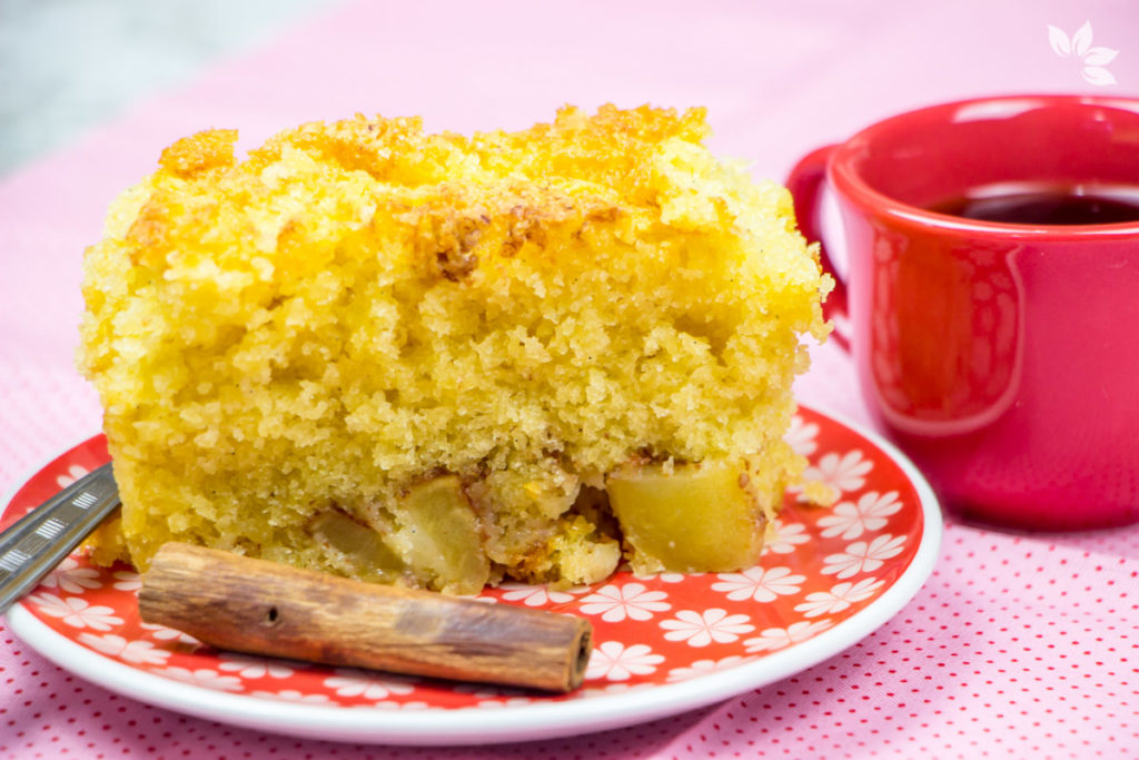 Receita de Bolo de Maçã