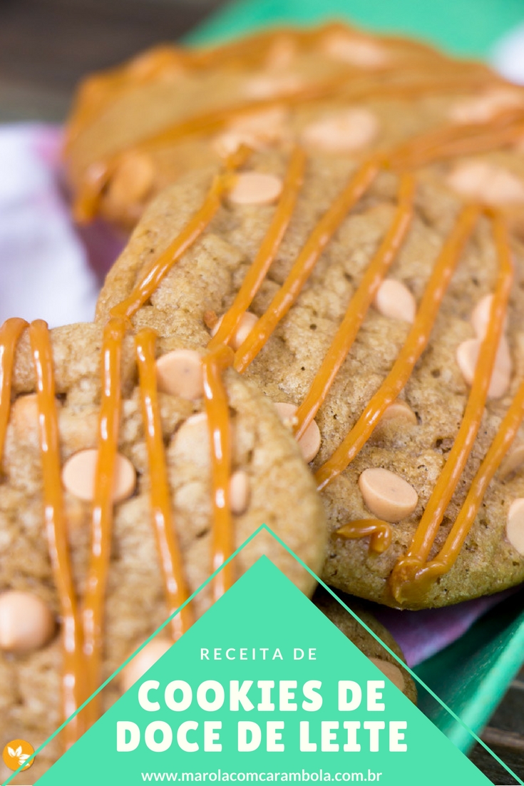 Cookies de doce de leite