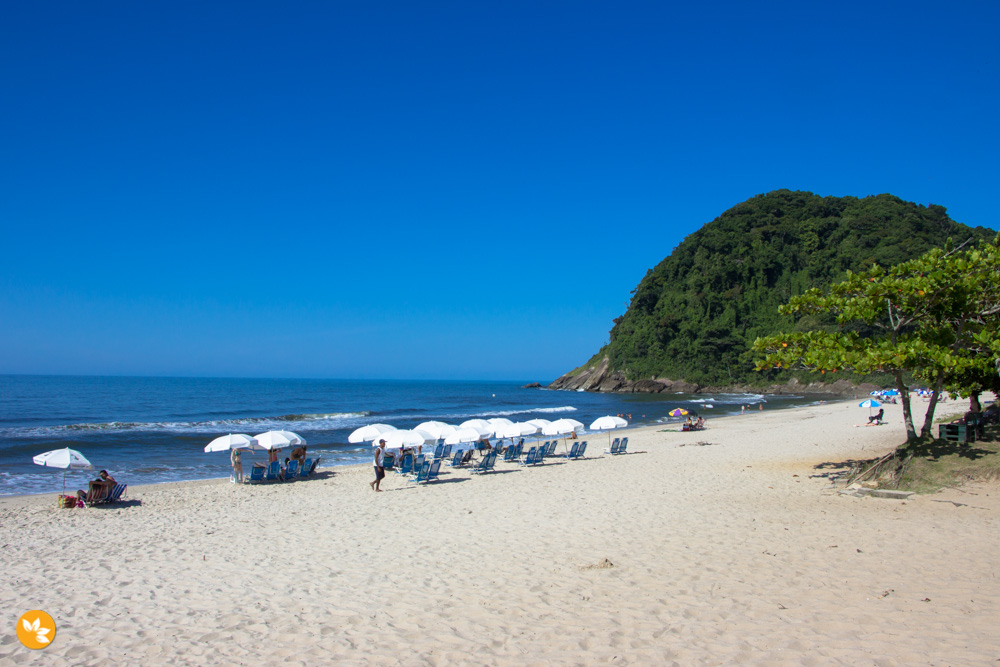 Praia da Juréia em São Sebastião Praia da Juréia em São Sebastião