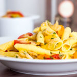 Receita de Massa com Bacalhau Desfiado