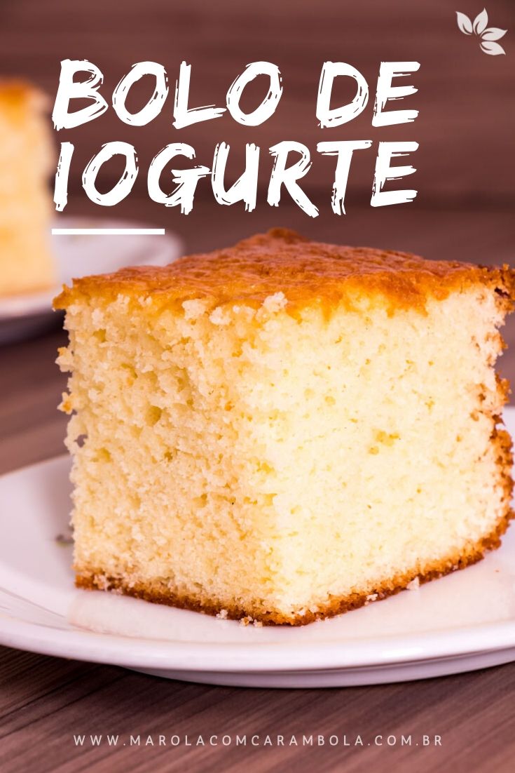 Receita de Bolo de Iogurte Natural