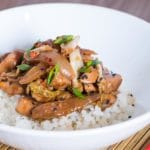 Receita de Frango Oriental com Acelga