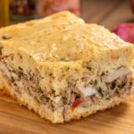 Receita de Torta de Frango com Massa de Fubá