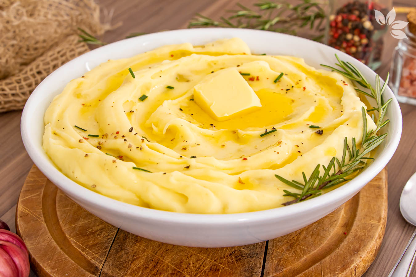 Receita de Purê de Batata com Alho Assado
